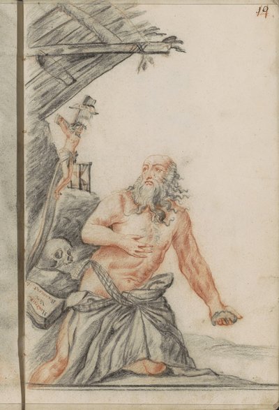 angrende Jerome af Hendrick van Beaumont
