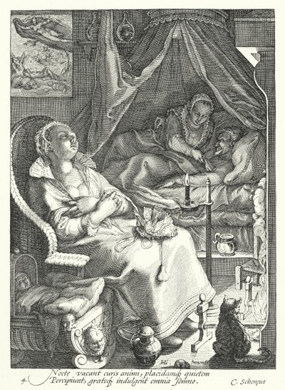 Nat (gravering) af Hendrik (after) Goltzius