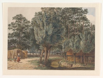 På godset Houdringe ved De Bilt af Hendrik Abraham Klinkhamer