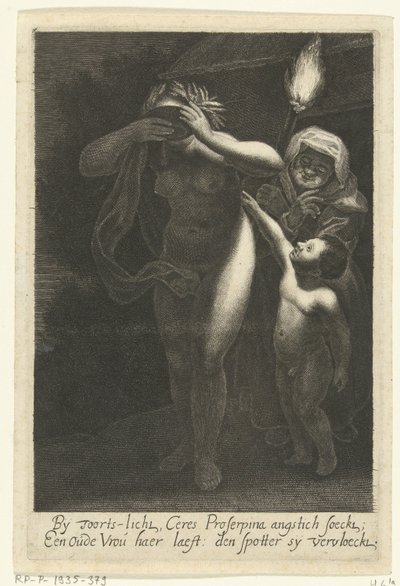 Ceres og Stellio af Hendrik Bary