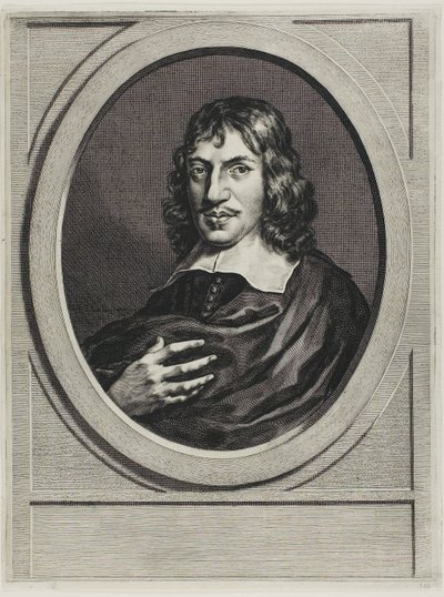 Portræt af Taddeus de Lantman, prædikant af Hendrik Bary