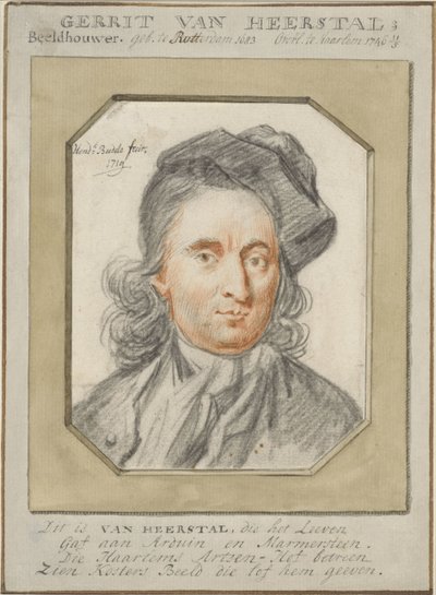 Portræt af Gerrit van Heerstal af Hendrik Budde