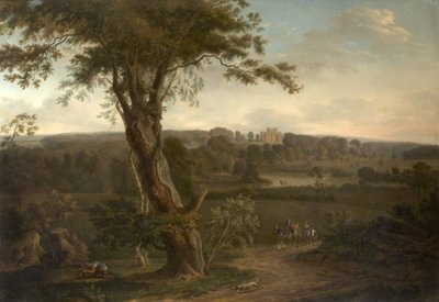 Wollaton Hall Park, Nottingham, 1795 af Hendrik Frans de Cort