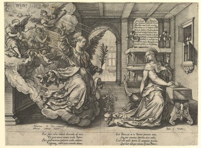 Bebudelse, 1594. af Hendrik Goltzius