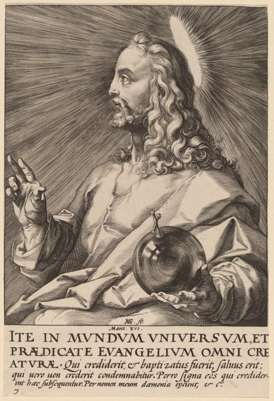 Før Kristus os Salvatore af Hendrik Goltzius