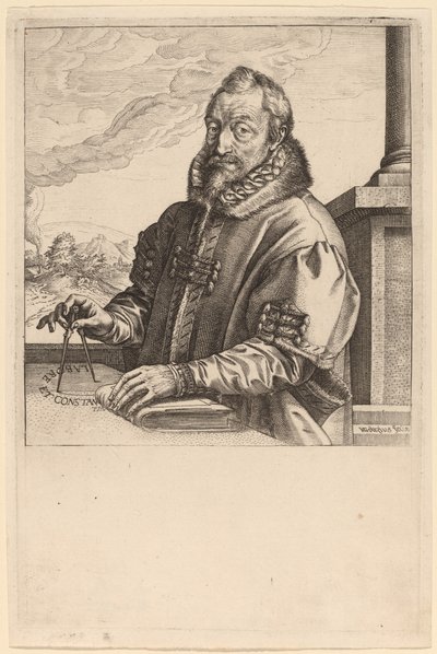 Christopher Plantin af Hendrik Goltzius