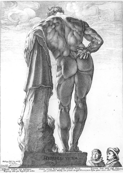 Farnese Hercules af Hendrik Goltzius