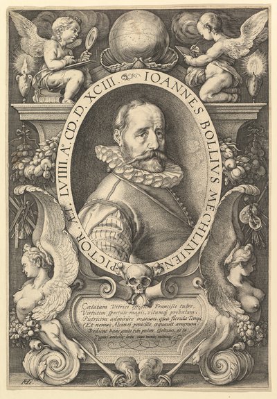 Hans Bol, 1593. af Hendrik Goltzius