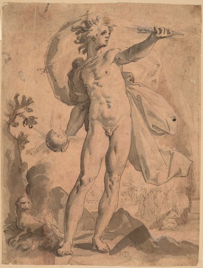 Ignis af Hendrik Goltzius