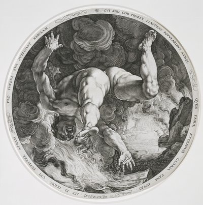 Ixion, 1588 af Hendrik Goltzius