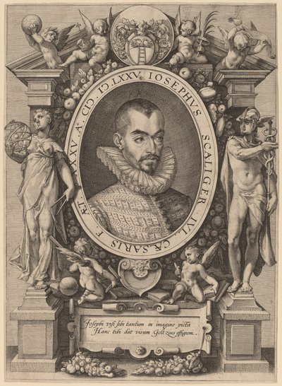 Josephus Justus Scaliger af Hendrik Goltzius