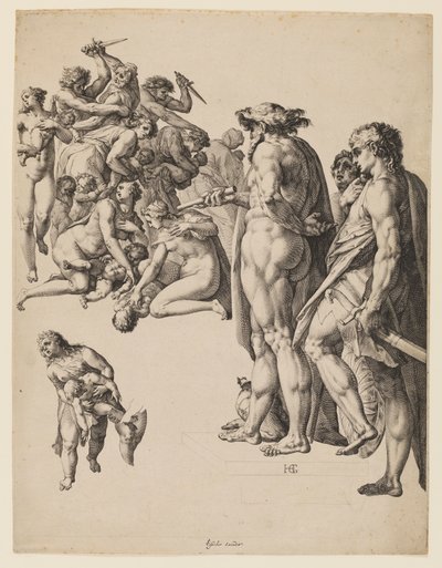 Massakren på de uskyldige af Hendrik Goltzius
