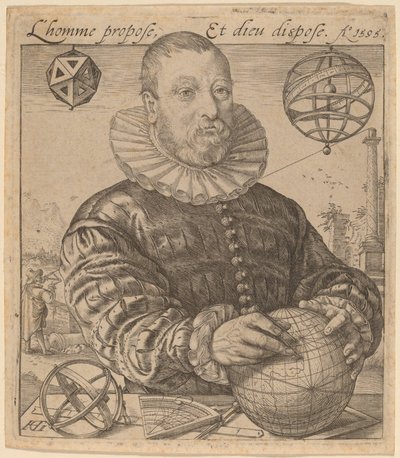 Nicolaus Petri af Deventer af Hendrik Goltzius
