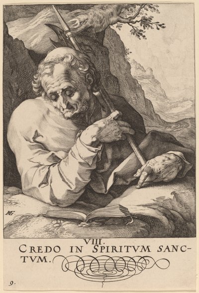 Sankt Matthæus af Hendrik Goltzius