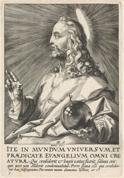 Før Salvatore, C.3 (gravering) af Hendrik Goltzius