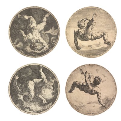 De fire skændsler af Hendrik Goltzius