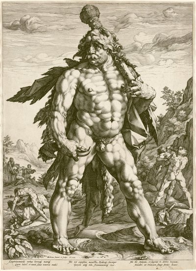 Den store Herkules af Hendrik Goltzius