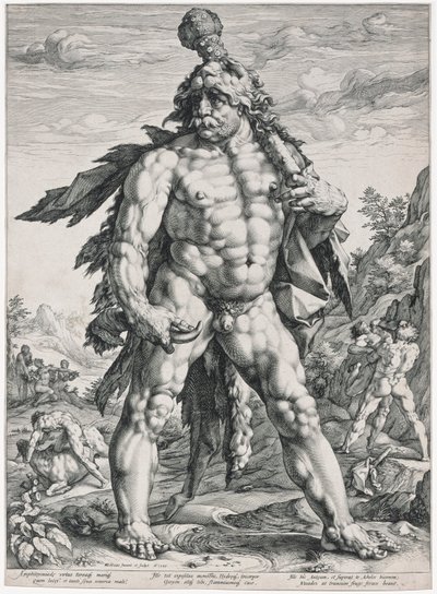 Den store Herkules af Hendrik Goltzius