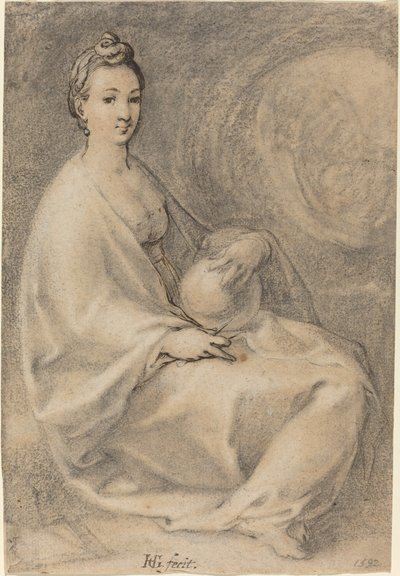 Urania af Hendrik Goltzius