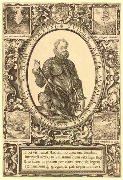 William, greve af Nassau, Prins af Orange af Hendrik Goltzius
