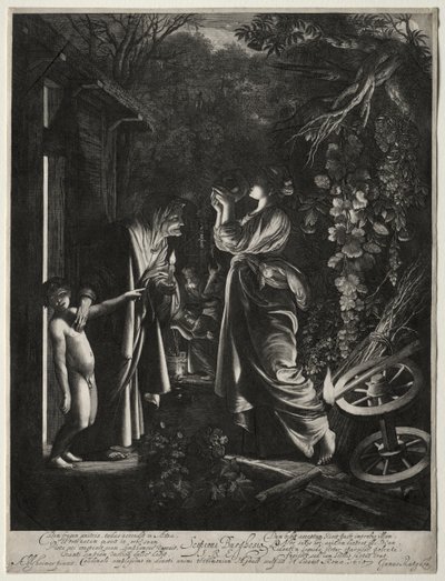 Bespottelsen af Ceres. af Hendrik Goudt