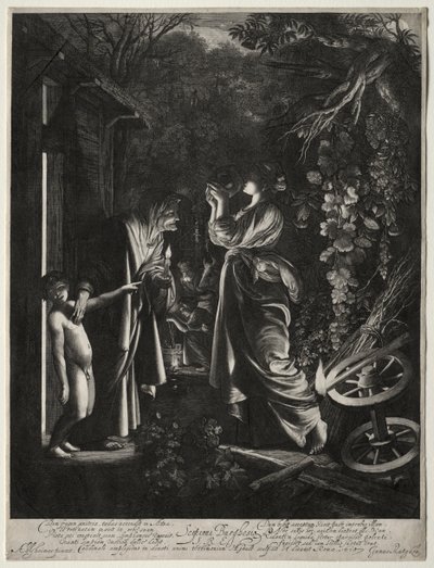 Bespottelsen af Ceres af Hendrik Goudt