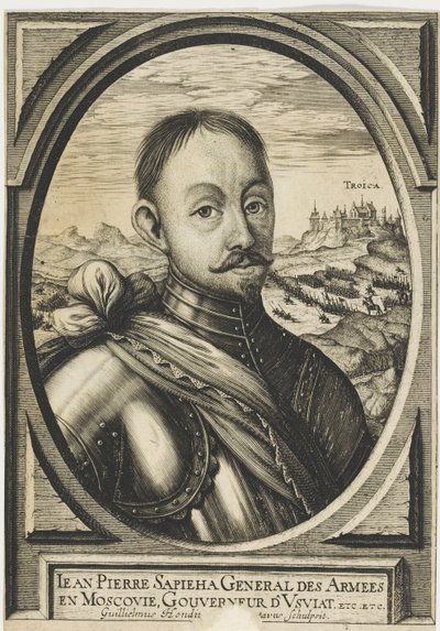 Jan Piotr Sapieha 1569-1611, ca. 1630. af Hendrik Hondius the Elder