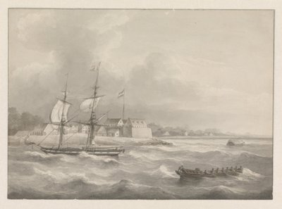Fort Zeelandia af Hendrik Huygens