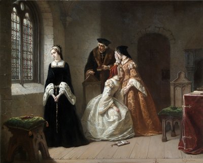 Lady Jane Grey, ca. 1845-1907 (olie på lærred) af Hendrik Jacobus Scholten