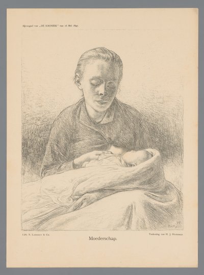 Moderskab (titel på objekt) af Hendrik Johannes Haverman