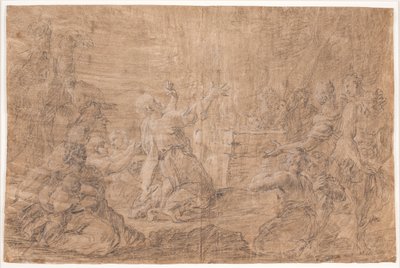 Tilbudsscene af Hendrik Krock