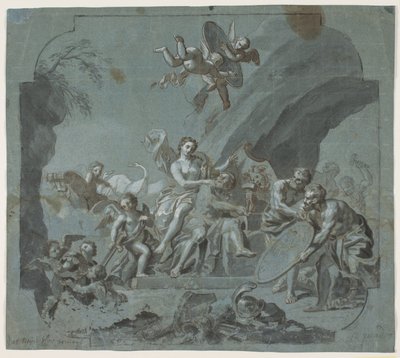 Venus og Vulcan af Hendrik Krock