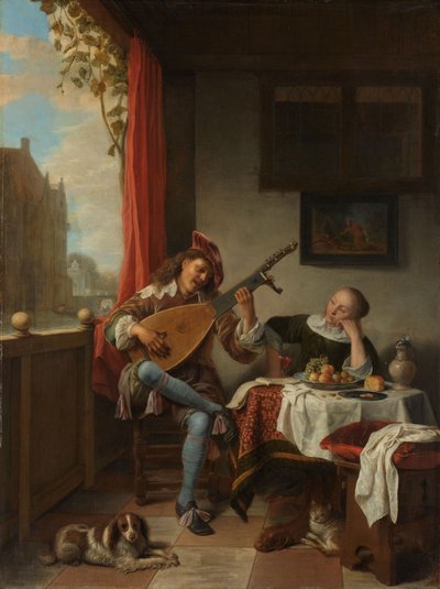 Lutespilleren af Hendrik Martensz Sorgh