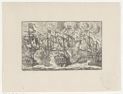 Slaget ved Doggerbanken den 5. august 1781 af Hendrik Numan