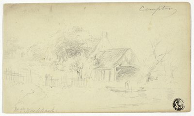 Compton af Hendrik Pieter Koekkoek