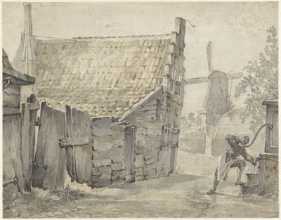 På Papentorenvest i Haarlem af Hendrik Savrij