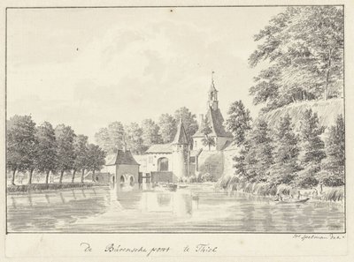 Burense-porten i Tiel af Hendrik Spilman