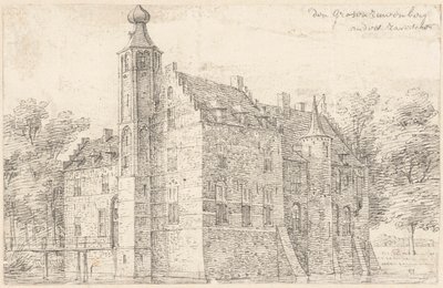 Slottet de Grote Ruwenberg nær St. Michielsgestel af Hendrik Spilman