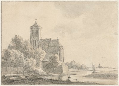 Udsigt over Cuijk af Hendrik Tavenier (possibly)