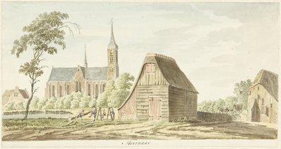 Udsigt over landsbyen Hoornaar af Hendrik Tavenier