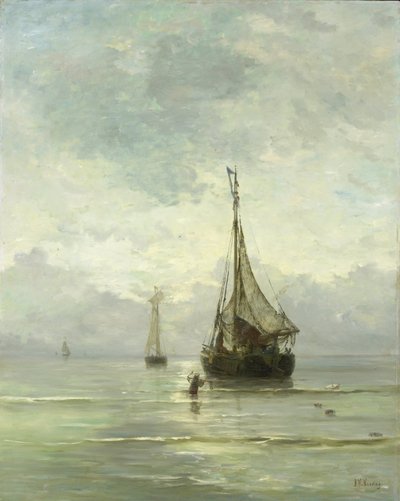 stille hav af Hendrik Willem Mesdag