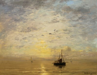 Marine af Hendrik Willem Mesdag