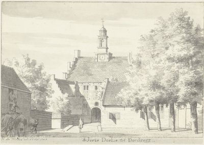 St. Jorisdoelen i Dordrecht af Hendrik de Winter