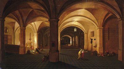 The Liberation of Saint Peter (olie på panel) af Hendrik the Younger Steenwyck