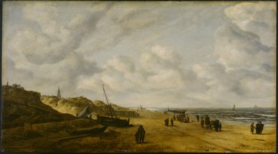 Udsigt over Scheveningen Sands, ca. 1630 (forbevaring; se også 1112739) af Hendrik van Anthonissen