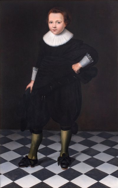 Portræt af Florianus Merchijs af Hendrik van Schuylenburgh