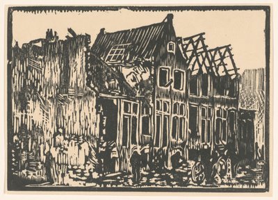 Huse og ruiner af Hendrik van Straten