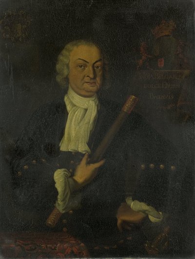 Hendrik Swaardecroon (1667-1728). Generalguvernør (1718-25) af Hendrik van den Bosch (copy after)