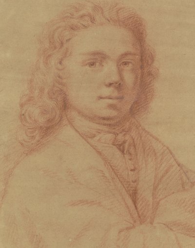 Selvportræt af tegneren Hendrik van der Vugt af Hendrik van der Vugt
