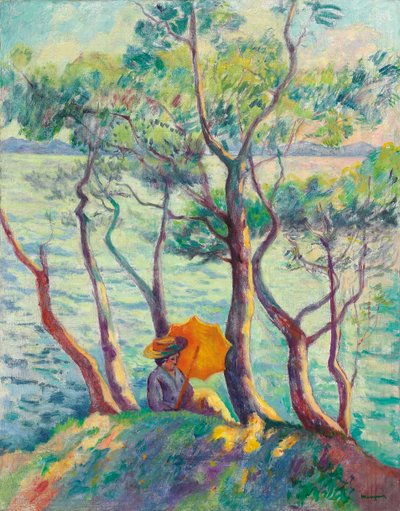 Jeanne ved parasollen, Cavaliere af Henri Charles Manguin